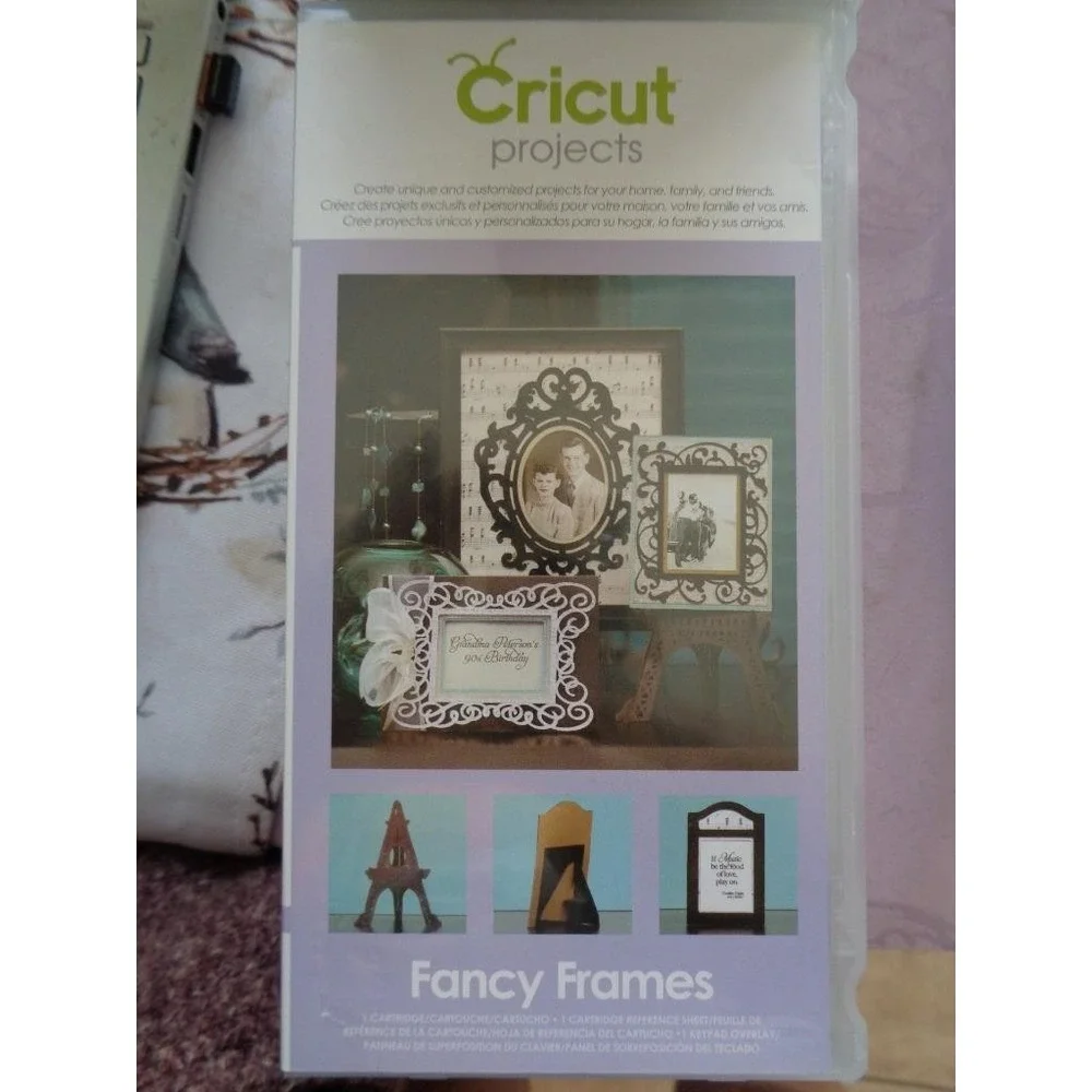 Cricut Die Cut Cartridge FANCY FRAMES Scrapbooking